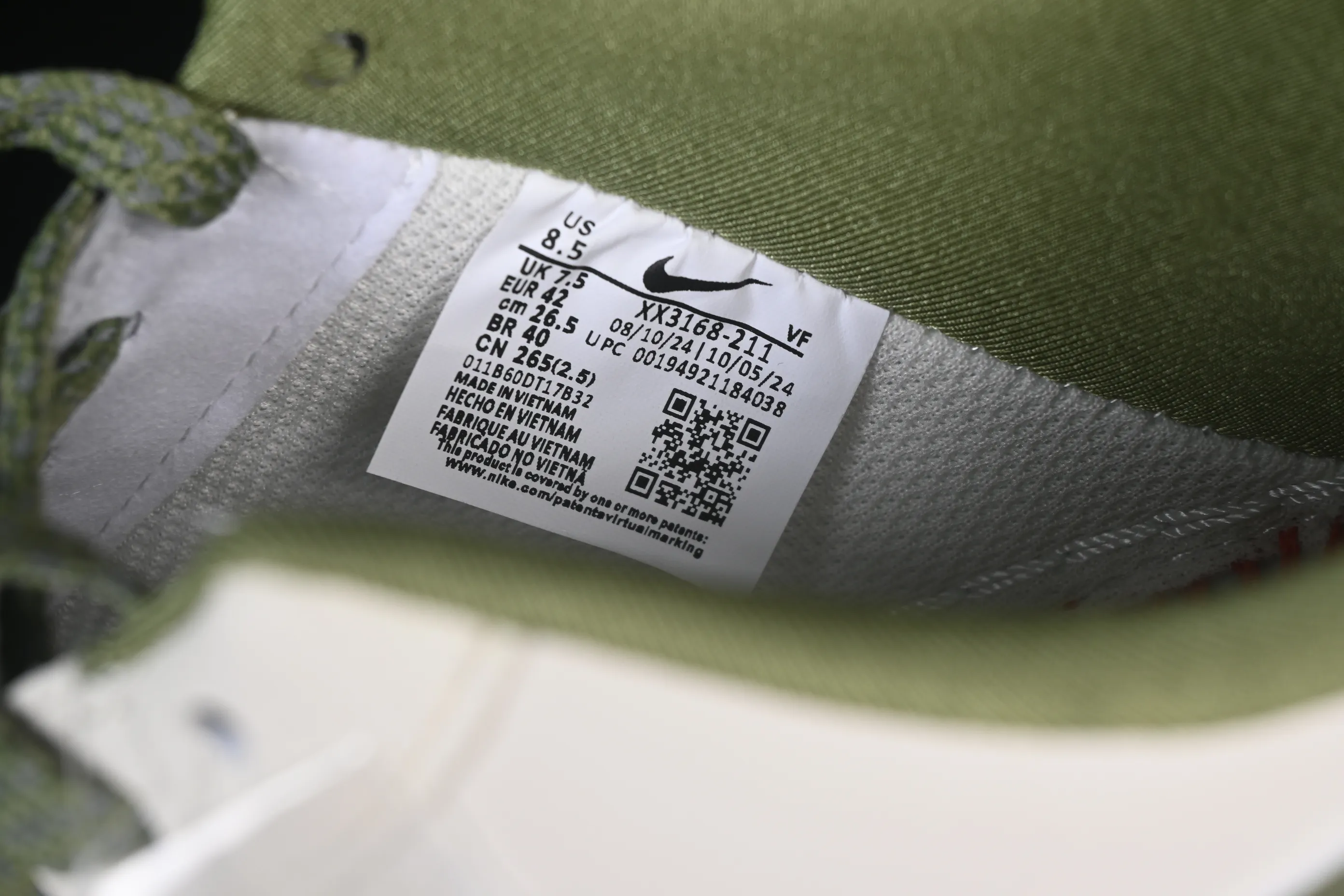 All Categories Nk Air Force 1 Air Force Series Nk Air Force 1 Low Air Force Low Nike Air Force 1'07 Low Gucci Joint Army Green Colorful Air Force One Low Casual Shoes XX3168-211